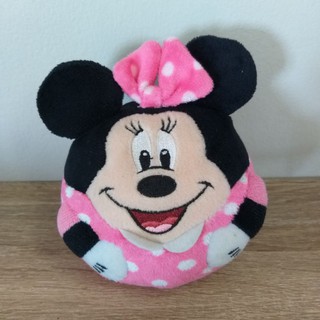 The Beanie Ballz Collection Minnie Mouse ตุ๊กตา TY มือสอง สภาพดี