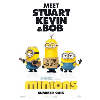 โปสเตอร์ การ์ตูน Minions 3