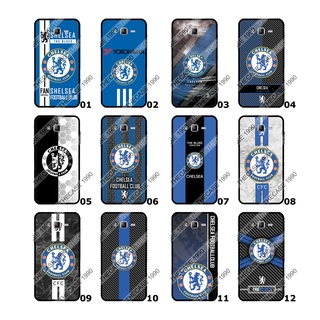 CHELSEA เชลซี เคสสกรีน Samsung A7 2015 A7 2016 A7 2017 A7 2018 ลายฟุตบอลเชลซี