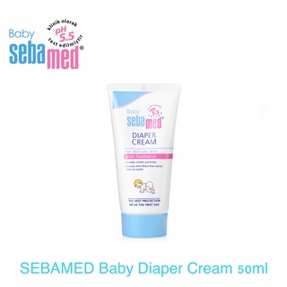 ￼SEBAMED DIAPER CREAM (50ML) ครีมบำรุงผิวเด็ก สูตรลดผื่นผ้าอ้อม (50มล) เบบี้ ซีบาเมด ไดเอเพอร์ ครีม (50ML)