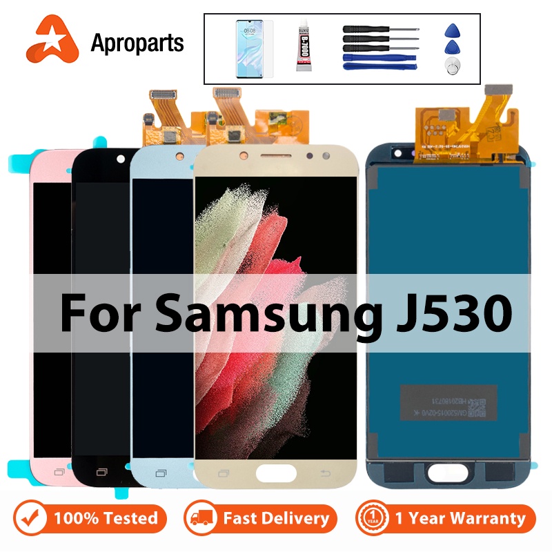 อะไหล่หน้าจอสัมผัสดิจิทัล LCD TFT 5.2 นิ้ว แบบเปลี่ยน สําหรับ Samsung Galaxy J5 2017 J530 J5 Pro SM-J530F J530M