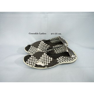 รองเท้ามือสอง รองเท้าสุขภาพ รองเท้าสลิปออน elastic แบรนด์ Crocodile Ladies