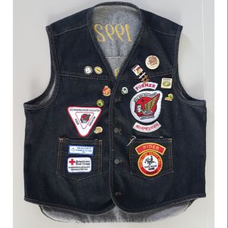 เสื้อกั๊ก GOLD WING ROAD RIDER Vintage1992 (I1468)