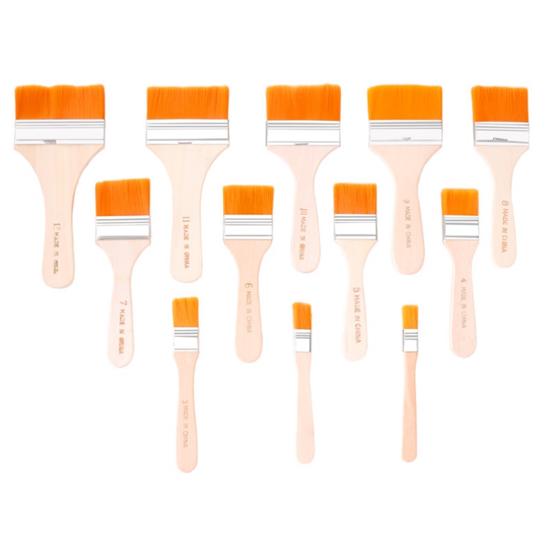 [หลายขนาด] แปรงไนล่อนนุ่ม คุณภาพสูง สําหรับทําความสะอาดแป้นพิมพ์ และแปรงบาร์บีคิว