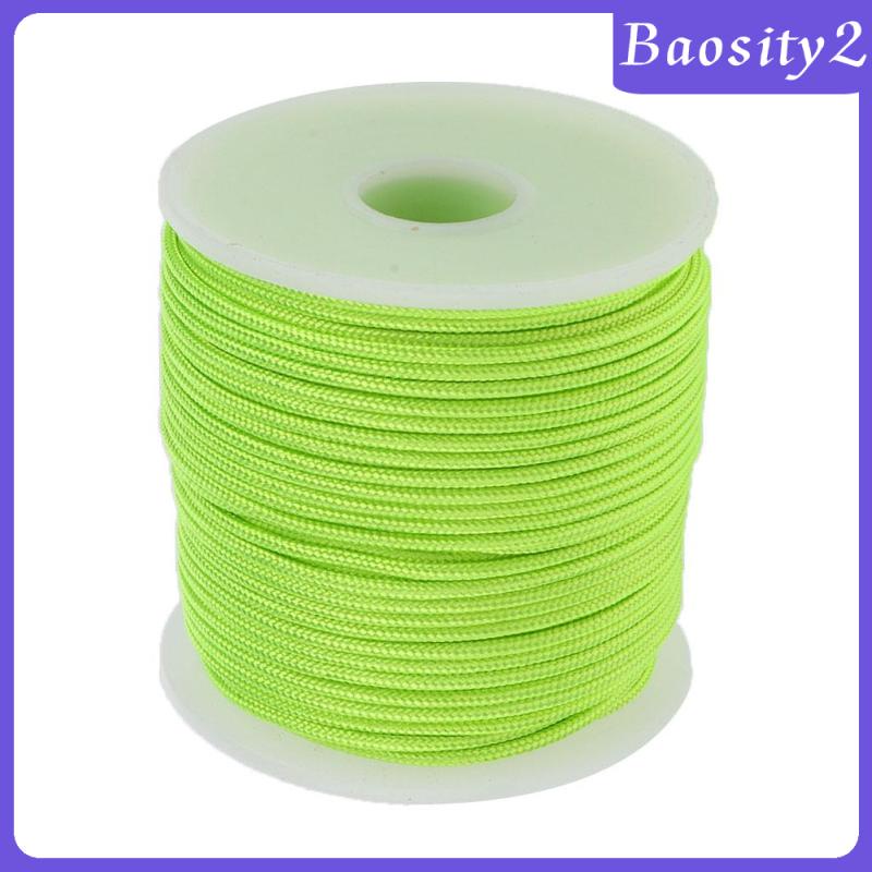 [baosity2] สายเชือกร่มชูชีพ 2 มม. 50 ม. อุปกรณ์เสริม สําหรับตั้งแคมป์กลางแจ้ง ราคา ถูกที่สุด ดีลบีเคเค