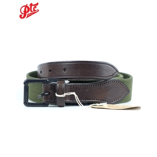 เข็มขัด BURGUS PLUS Military Webbing Ribbon Belt Olive