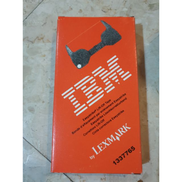 [ลด 80บ. โค้ด ENTH119]เทปลบคำผิด พิมพ์ดีดไฟฟ้า IBM-1337765 by Lexmark