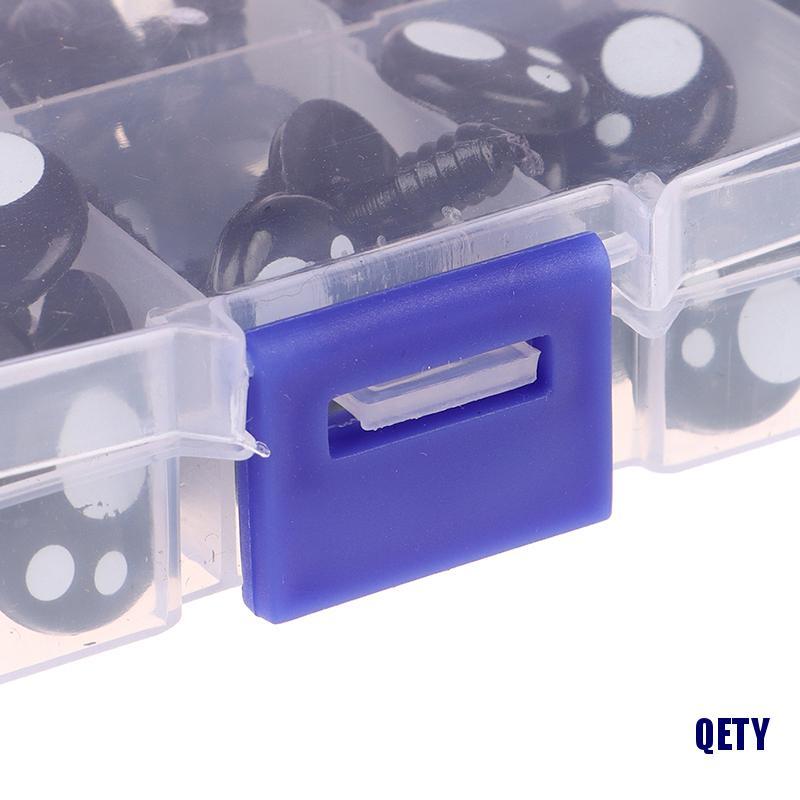 (QETY)100pcs 8-16mm Doll Eyes Cartoon Safety Eyes for Handmade Eyes ...