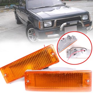 ไฟกันชน ไฟเลี้ยว กันชนหน้า สีส้ม รุ่น มิตซูบิชิ ไซโคลน L200 Mitsubishi Cyclone Mighty Max L200 ปี 1986-1996