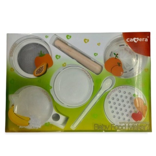 Camera Baby Food Maker7 ชุดบดอาหารและคั้นน้ำผลไม้สำหรับเด็กทารก 7 ชิ้น