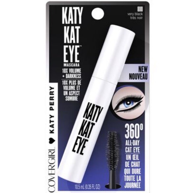 Covergirl Katy Katy Kat Eye กันน ้ ํา Long Curling มาสคาร ่ าขนตา