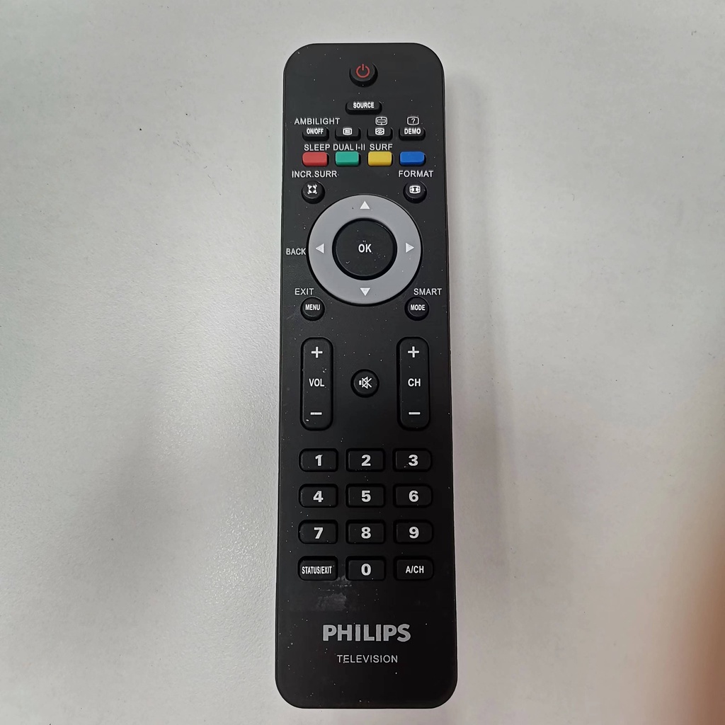 * คุณภาพสูง * Philips แผงแบน LED TV OEM รีโมทคอนโทรลทดแทน