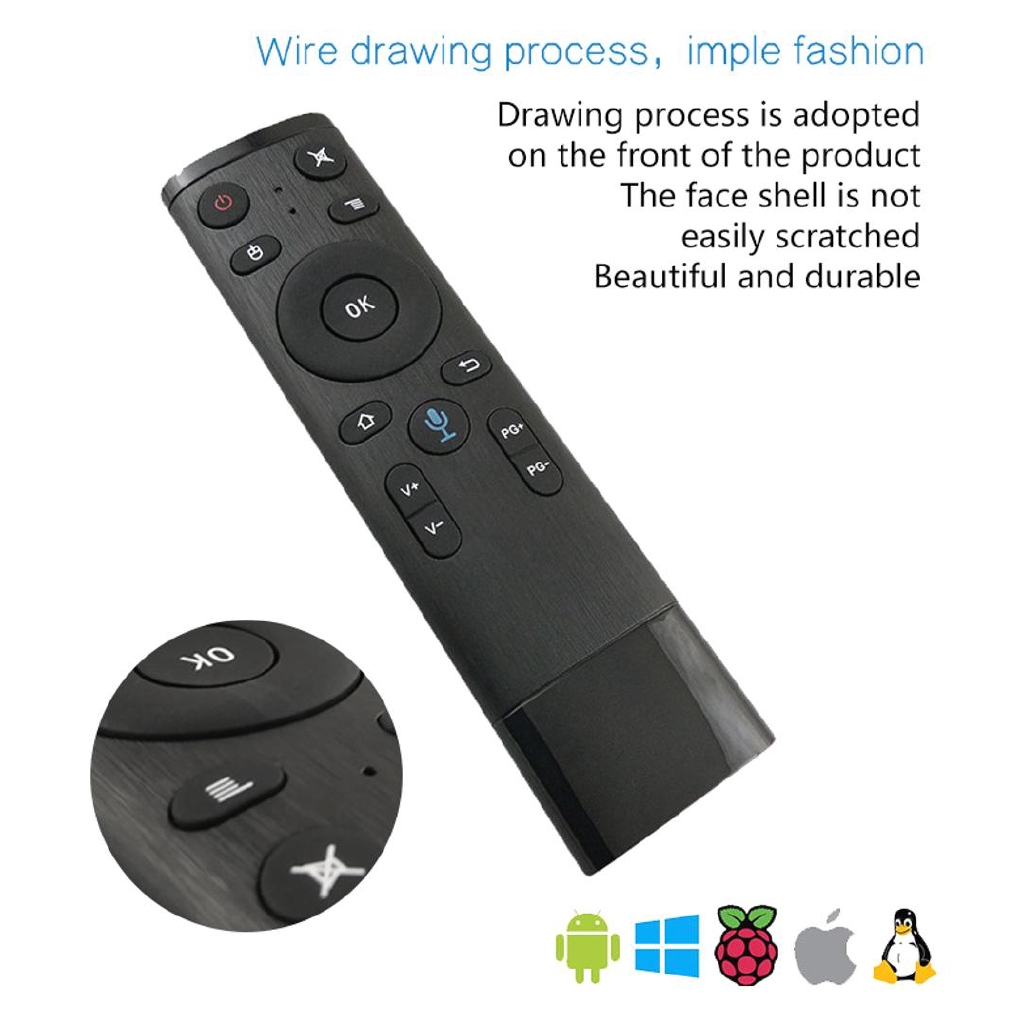 {}Q5 Air Flying Mouse Computer Android Universal Somatosensory Remote ...