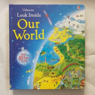 Usborne Look Inside Our World หนังสือป๊อปอัพ 3D สอนเด็กๆเรื่องต่างๆ บนโลกใบนี้