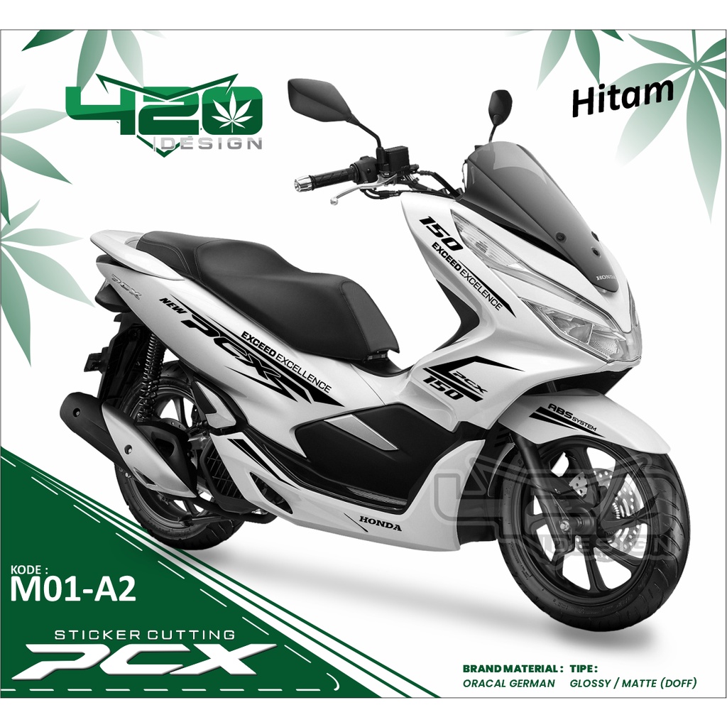 สติ๊กเกอร์ตัด PCX 150 - สติ๊กเกอร์ STRIPING PCX PCX 150 2017 - HONDA PCX OLD MOTORCYCLE VARIATION ST
