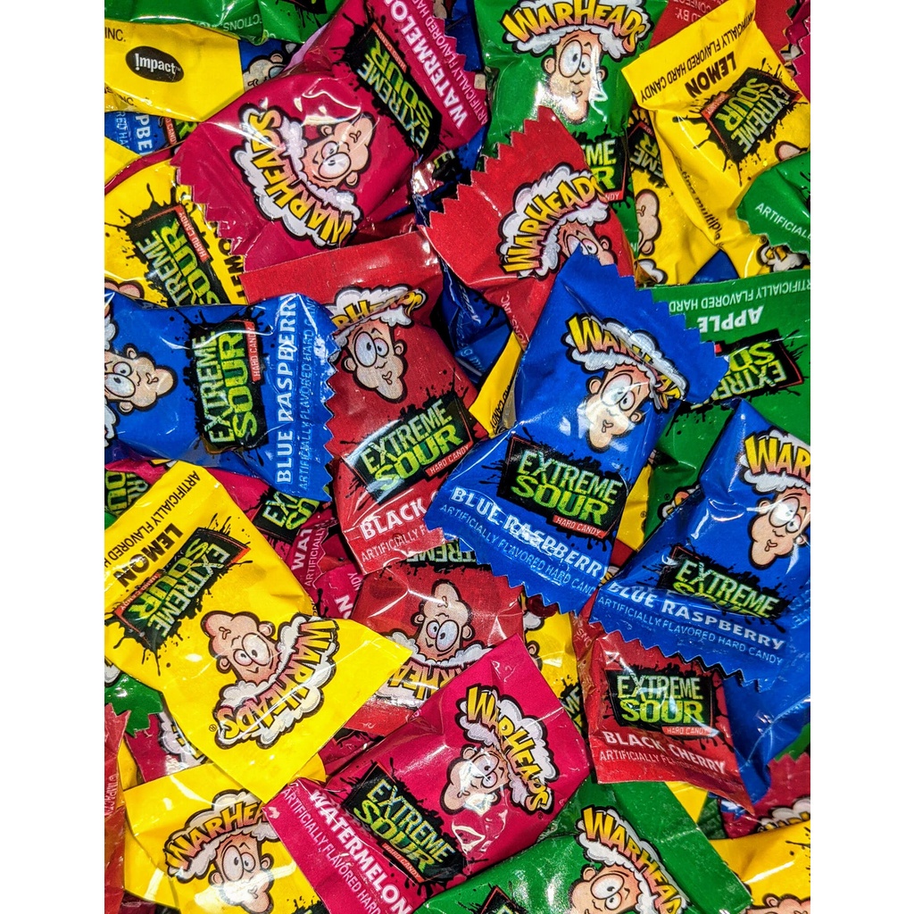 Warheads Extreme Sour Hard Candy ขนม usa