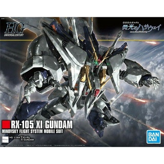 Bandai ชุดโมเดลกันดั้ม HGUC Xi Minovsky Flight Hathaways Flash Rx-105 1/144