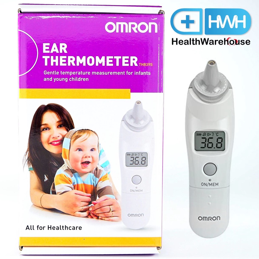 Omron Ear Thermometer TH839S เครื่องวัดอุณหภูมิทางหู รุ่น TH839S