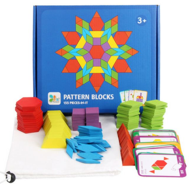 Pattern Blocks 155ชิ้น