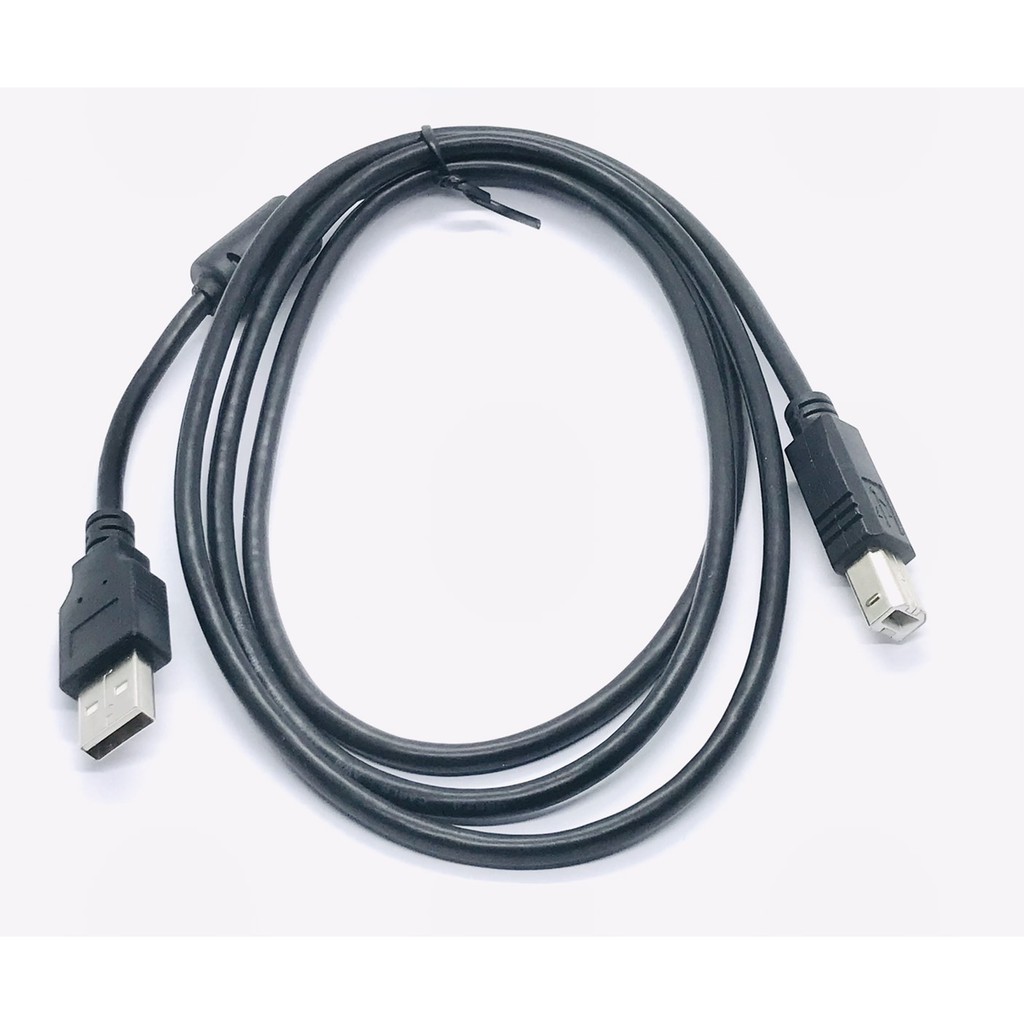 สายต่อปริ้นเตอร์  USB Printer Cable USB 2.0  1.5 M (หัวขาว หัวดำ คุณภาพเท่ากัน)