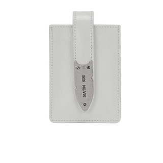 PREORDER - กระเป๋า martin kim - ACCORDION NECKLACE WALLET IN WHITE