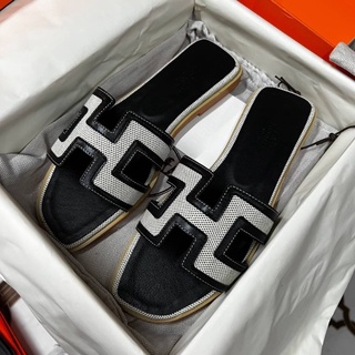 รองเท้าแตะ Hermès Oran Sandals  งานดีสุด 💛