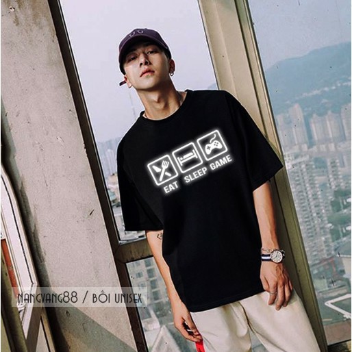 ATPQ1 - เสื้อยืดสะท้อนแสง Unisex พร้อมเกม LYFE