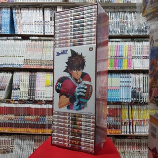 Box Set EYESHIELD 21 Complete Collection 2021 พร้อมมังงะ 37เล่มจบ แถมฟรี Ubderlay Sheet อายชิล