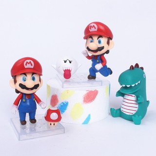 ของเล่นตุ๊กตา Super Mario Mario Mushroom Cloud คุณภาพสูงสําหรับตกแต่งเค้ก