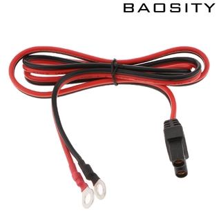 ( Baosity ) สายเคเบิลอะแดปเตอร์ Dc12-24 V Car Jump Starter Ec5 Female To Ring Terminal 1 เมตรสําหรับรถยนต์