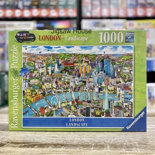 พร้อมส่ง-จิ๊กซอว์ London Landscape🎡แบรนด์ Ravensburger jigsaw puzzle 1000 ชิ้น