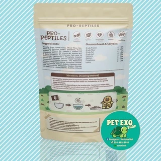 🧡(Lotใหม่สุดEXPเดือน7/2028)🧡🐢อาหารเต่าบกPro-reptiles Junior สูตรเต่าเด็กเม็ดเล็ก🐢