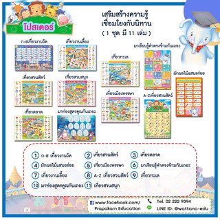 ชุดโปสเตอร์ (1 ชุดมี 11 เล่ม)