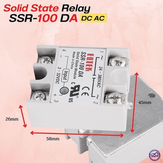 โซลิดสเตต รีเลย์ ssr-100da solid state relay module SSR-100DA 100A