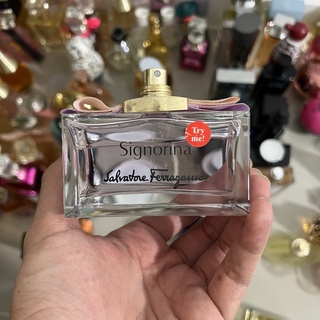 น้ำหอม SalvatoreFerragamo Signorina EDT 100 ML แท้100%