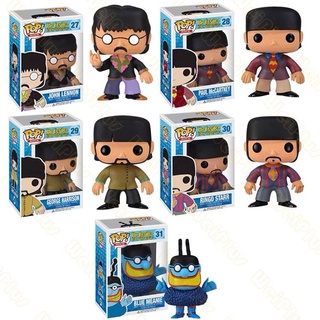 Funko POP หิน! เรือดําน้ํา สีเหลือง #27 #28 #29 #30 #31 ฟิกเกอร์ไวนิล สําหรับสะสม