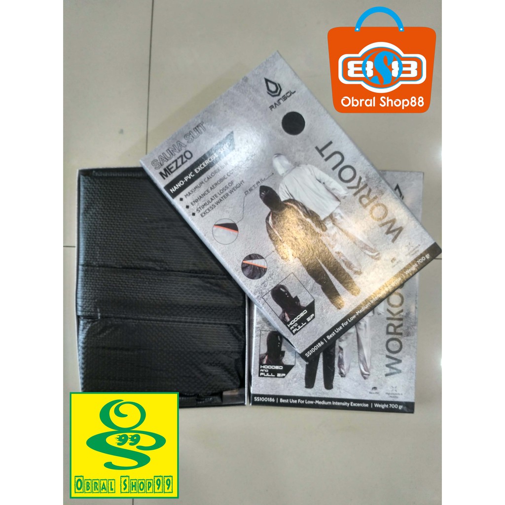 SAUNA JOGGING MEZZO RAINCOAT MEZZO ต้นฉบับ