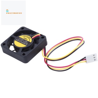 40มม.x 10มม.4010 8.9 Cfm 3Pins 12V Dc Brushless พัดลมระบายความร้อนสําหรับคอมพิวเตอร์คอมพิวเตอร์