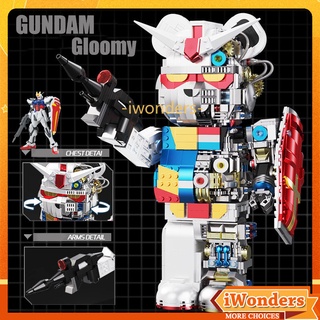 Gundam Gloomy Bear MOC บล็อคตัวต่อ รูปกลไก ของเล่นสําหรับเด็ก 188002 ของขวัญของเล่น สร้างสรรค์