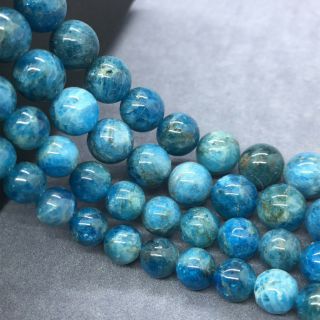 Apatite 3A (อะพาไทต์) 8-12mm. (10เม็ด/set)