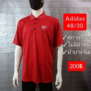 Adidas เสื้อโปโล คอปก มือสอง