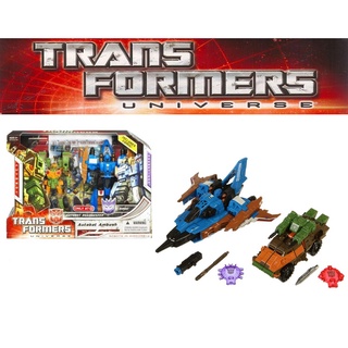 [RARE สินค้าปี 2009 ] HASBRO : TRANSFORMERS UNIVERSE AUTOBOT AMBUSH : VOYAGER DIRGE Vs DX ROADBUSTER สินค้าใหม่มือ 1