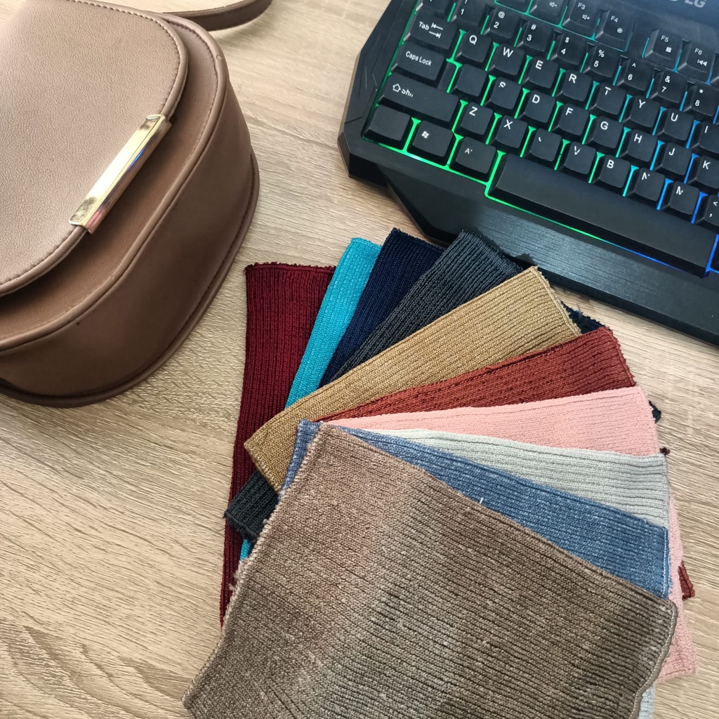 ถักผ้าพันคอธรรมดา Ciput / ถักด้านใน / 2 สีถัก Ciput / Inner Anti Dizzness / Inner Hijab Mflow