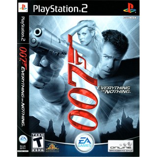 แผ่นเกมส์ 007 Everything or Nothing PS2 Playstation2  คุณภาพสูง ราคาถูก