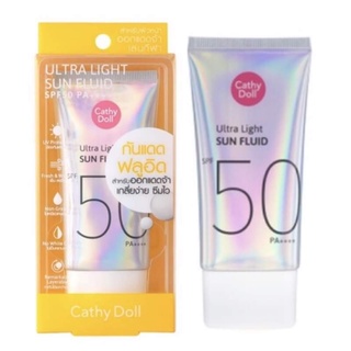 กันแดด Cathy Doll Ultra Light Sun Fluid SPF50/PA++++ 40ml