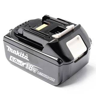 Makita รุ่น BL1860 BL1860B แบตเตอรี่ลิเทียม 18V. 6.0 Ah LI-ON รหัส 197709-4 แบตเตอรี่