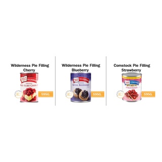 Wilderness ไวล์ดเดอร์เนส บลูเบอร์รี่ / เชอร์รี่ื / สตรอเบอร์รี่ พายฟิลลิ่ง Blueberry / Cherry / Strawberry Pie Filling