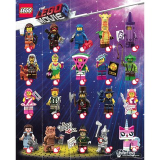 +++ ขาย Lego Minifigure Lego Movie 2 Series 2 เลโก้ มินิฟิกเกอร์ ของแท้ พร้อมส่ง เลือกตัวได้ +++  ขาย Lego Minifigure Le