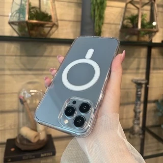 [i17]🔋พร้อมส่ง S43 เคสใสชาร์จไร้สายงานดี & เคส FEILATU เคสแม่เหล็ก for iPhone เคสไอโฟน เคสใส 16Plus,17Pro,17Promax