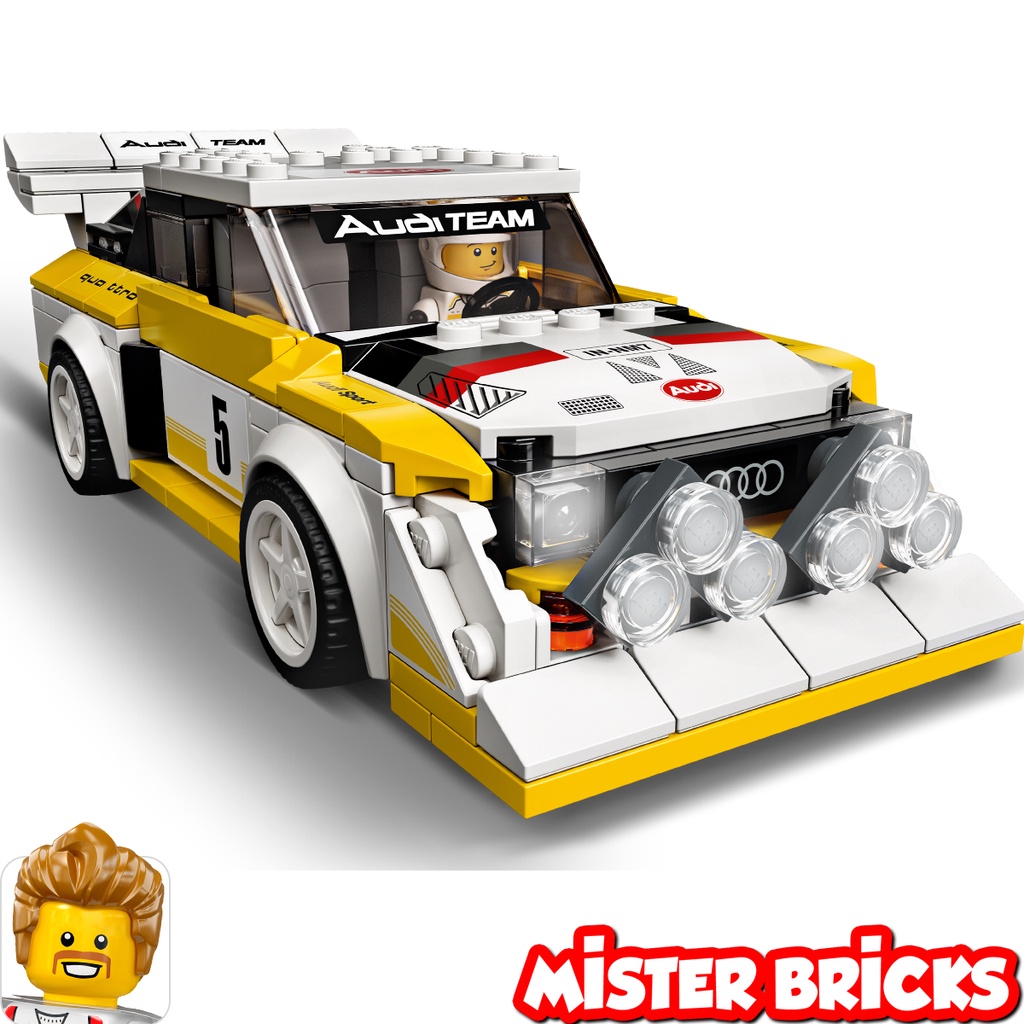 LEGO 76897 Speed Champions 1985 Audi Sport quattro S1 - misterbricks ...